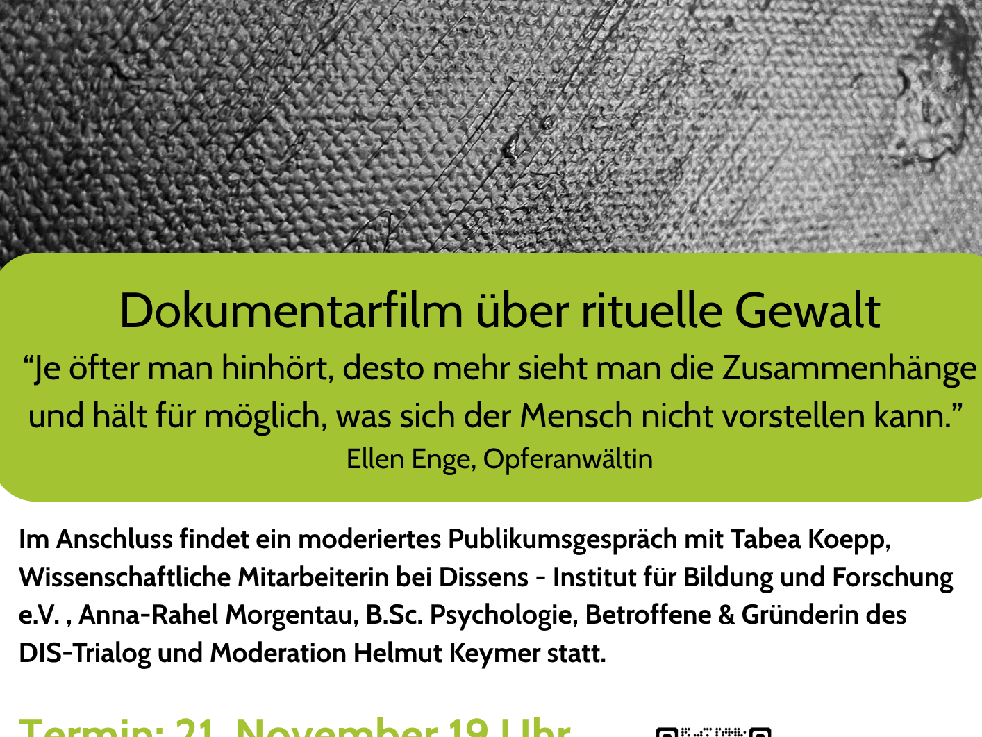 Plakat Blinder Fleck