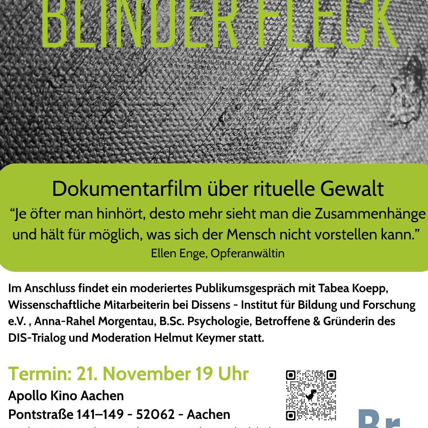 Plakat Blinder Fleck