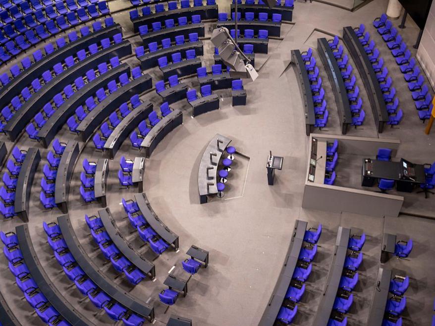 Der leere Bundestag