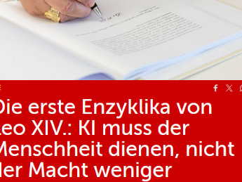 Neue Enzyklika Magnifica humanitas