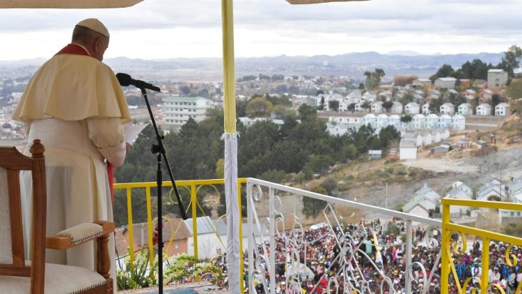 Der Papst in Akamasdoa